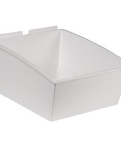 medium slatwall storage bin