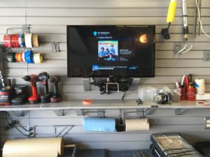 Garage slatwall accessories