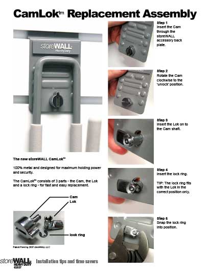 CamLok Replacement Assembly Document