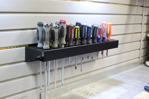 StoreWALL Slatwall Screwdriver Shelf D