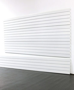 StoreWALL Slatwall Heady Duty Brite White Panel 15