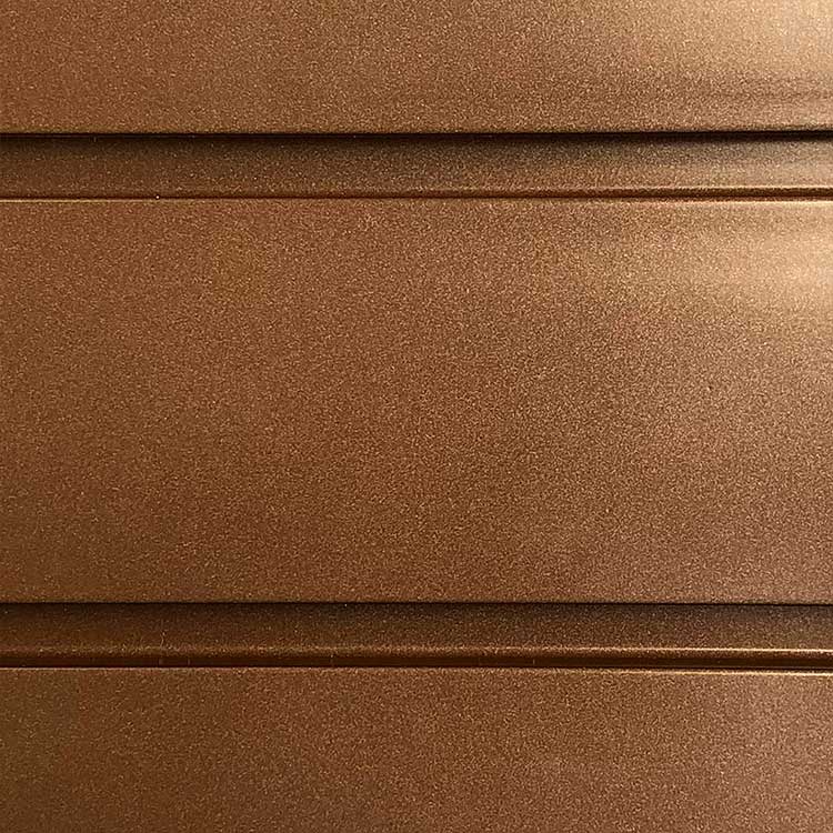 HD Bronze panel slatwall from StoreWALL