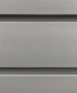 8 Foot Standard Duty Slatwall Panel Weathered Grey