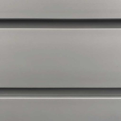 8 Foot Standard Duty Slatwall Panel Weathered Grey