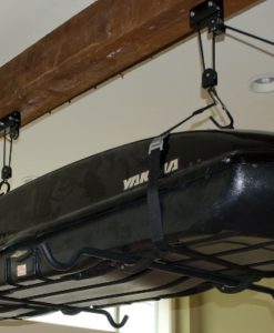 Pulley with Thule Ski Carrier