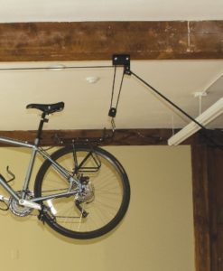 Pulley with one bicycle