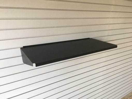 Large Metal Slatwall Shelf