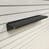 small metal slatwal shelf