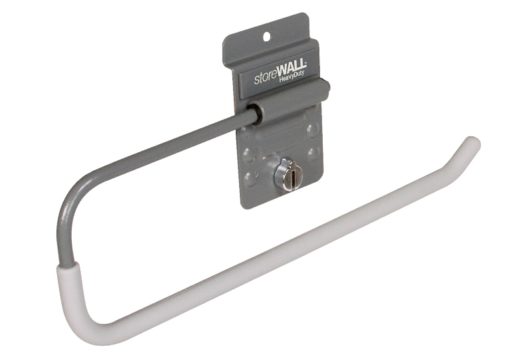 Storewall slatwall paper towel holder