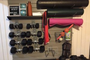 Home Gym Design Inspiration with StoreWALL Slatwall