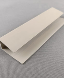 StoreWALL Slatwall Taupe Edge Trim